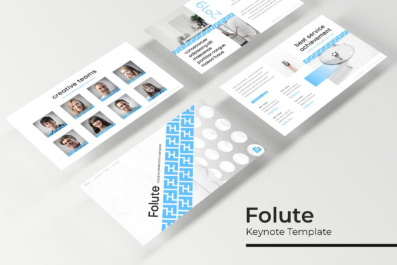 Folute Keynote Template: A Deep Dive into Its 150+ Slides and 5 Colors