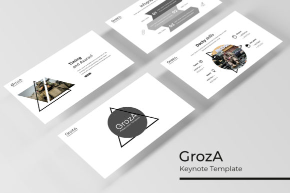 GrozA Keynote Template: A Toolkit for Polished Presentations