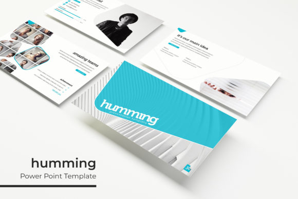 Humming PowerPoint Template: Your All-in-One Presentation Toolkit