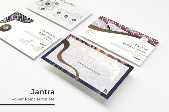Jantra: A Modern Power Point Template for Dynamic Visuals