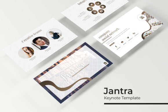 Jantra Keynote Template: A Visual Toolkit for Modern Presentations