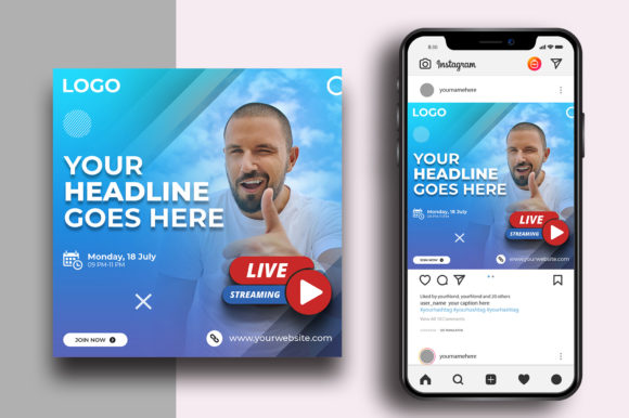 Live Streaming Workshop Social Media: A Visual Template for Engagement