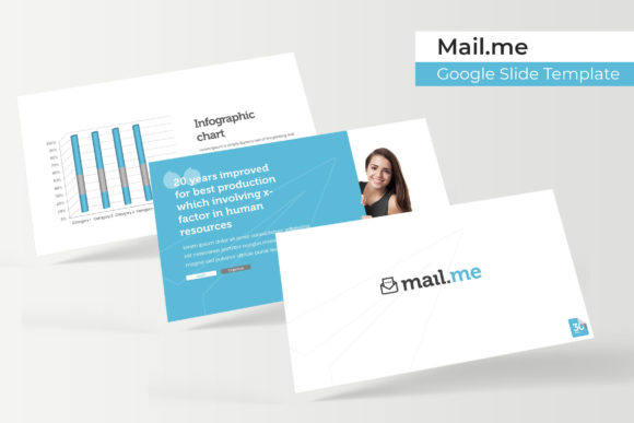 Mail.me Google Slide Template: A Fresh Canvas for Your Presentations
