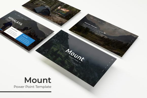 Mount Power Point Template: A Complete Design System for Professionals