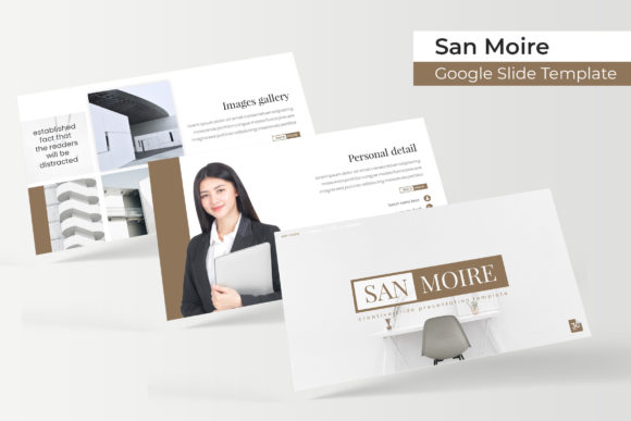 San Moire Google Slide Template: Your Next Presentation Upgrade