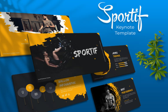 Streamline Your Pitch with Sportif Power Point Template