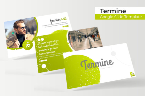 Termine: Crafting Visual Narratives with a Cohesive Slide Template